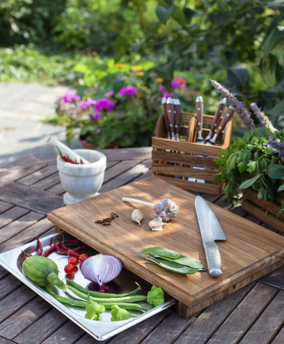 Разделочная доска с гастроёмкостью Bridj